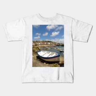 Mousehole, Cornwall Kids T-Shirt